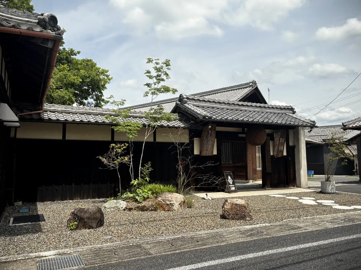 中島醸造の蔵の外観